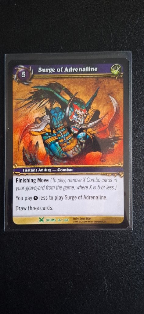 WoW / Warcraft TCG - Drums of War kaarten, Ophalen of Verzenden, Zo goed als nieuw, Meerdere kaarten