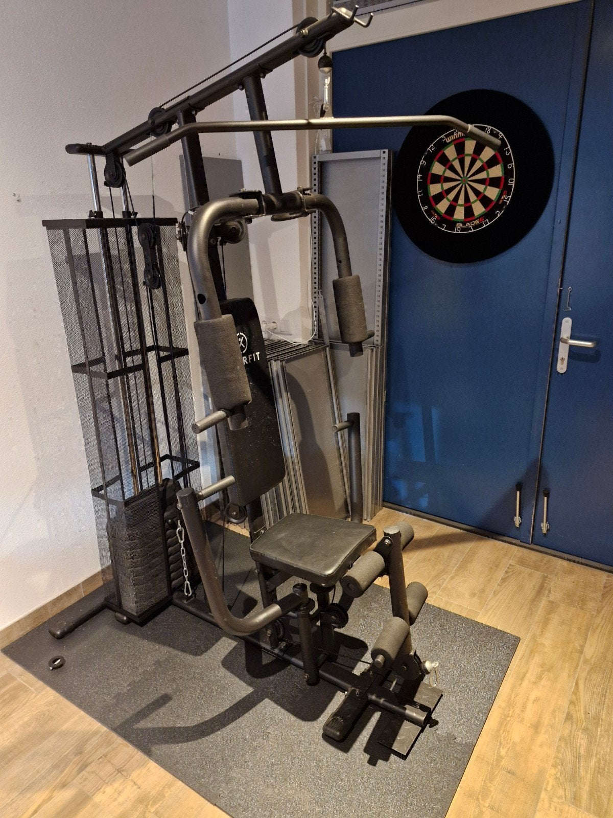 Klarfit krachtstation fitness toestel home gym, Ophalen, Gebruikt, Benen, Overige typen