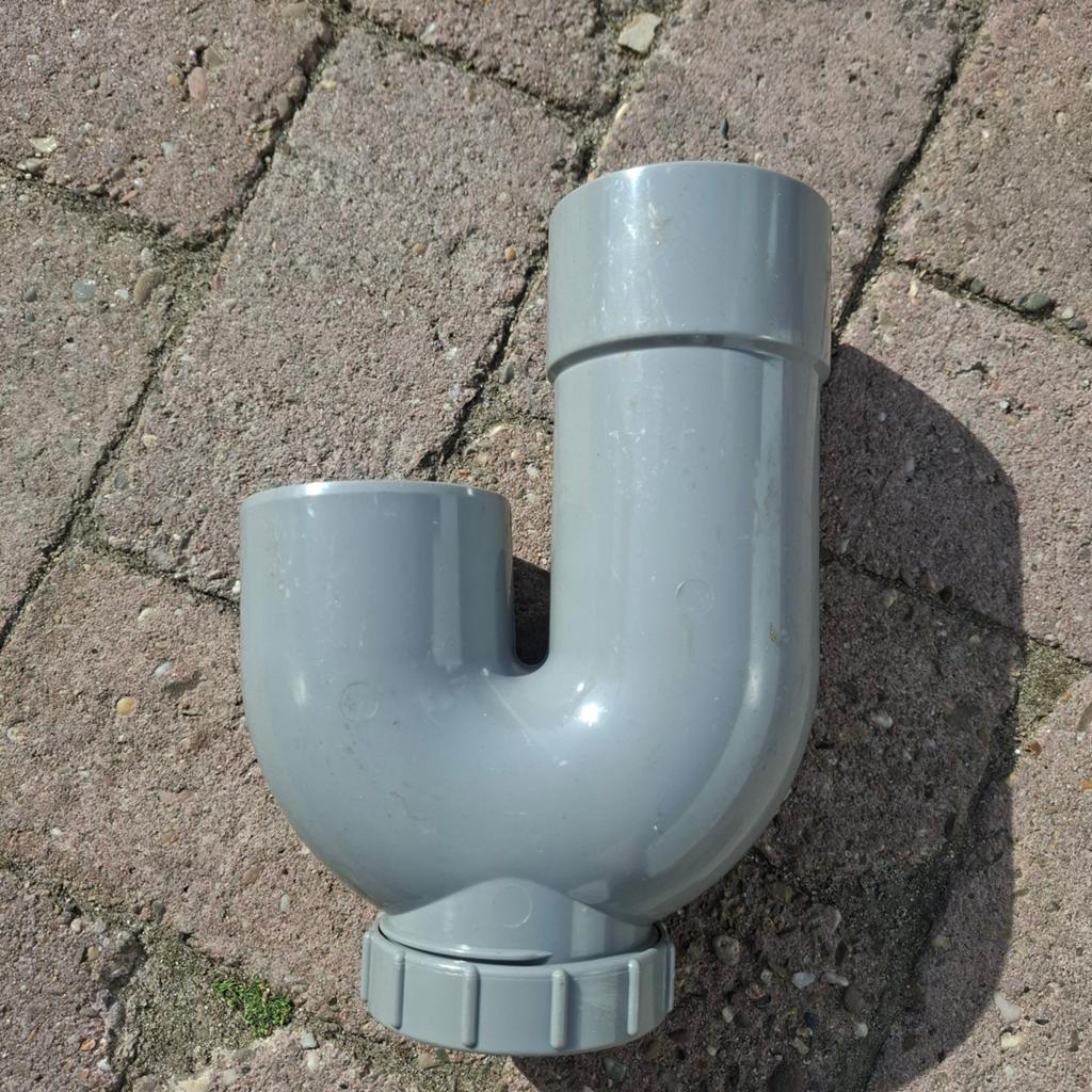 Pvc sifon / zwanenhals voor afvoer (80mm), Doe-het-zelf en Verbouw, Buizen en Afvoer, Afvoer, Pvc, 60 tot 80 mm, Nieuw