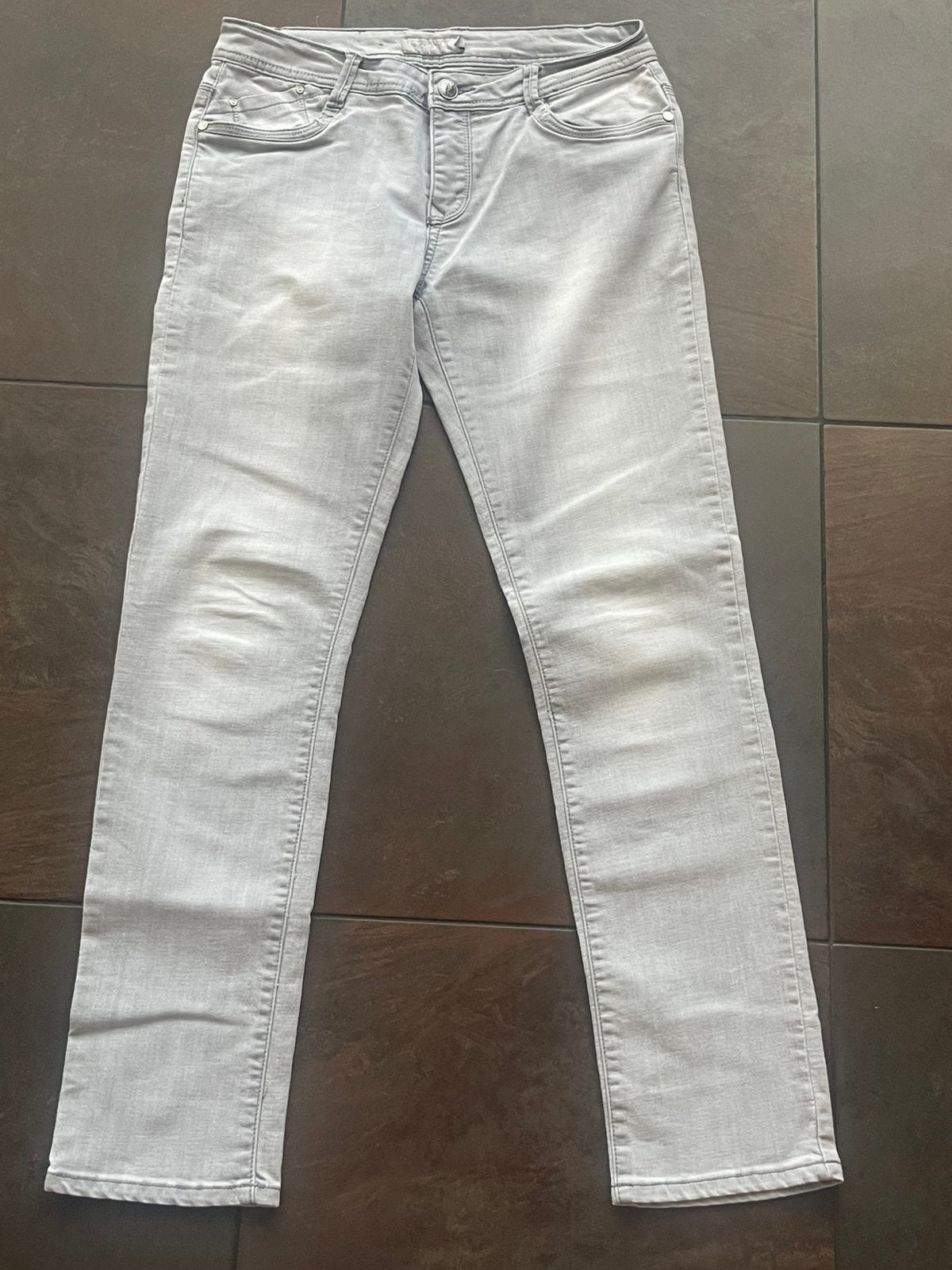 Diker jeans spijkerbroek maat XL, Ophalen of Verzenden, Zo goed als nieuw, Grijs, Overige jeansmaten