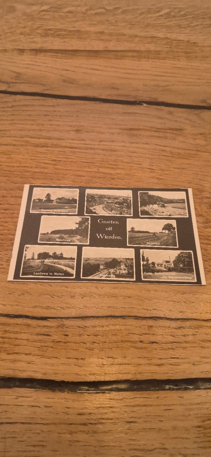Oude ansichtkaart Groeten uit Wierden - Gelopen, Verzamelen, Ophalen of Verzenden, Voor 1920, Gelopen, Overijssel