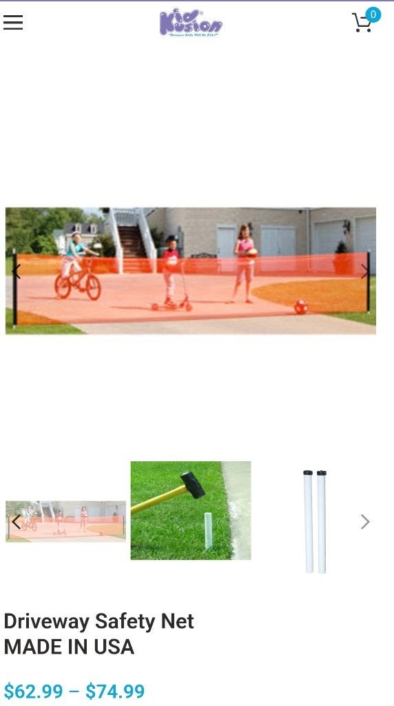 veiligheids(afzet)netten Kidskusion 2 stuks nieuw in doos, Tuin en Terras, Gaas en Draad, Ophalen of Verzenden, Nieuw, 10 tot 20 meter