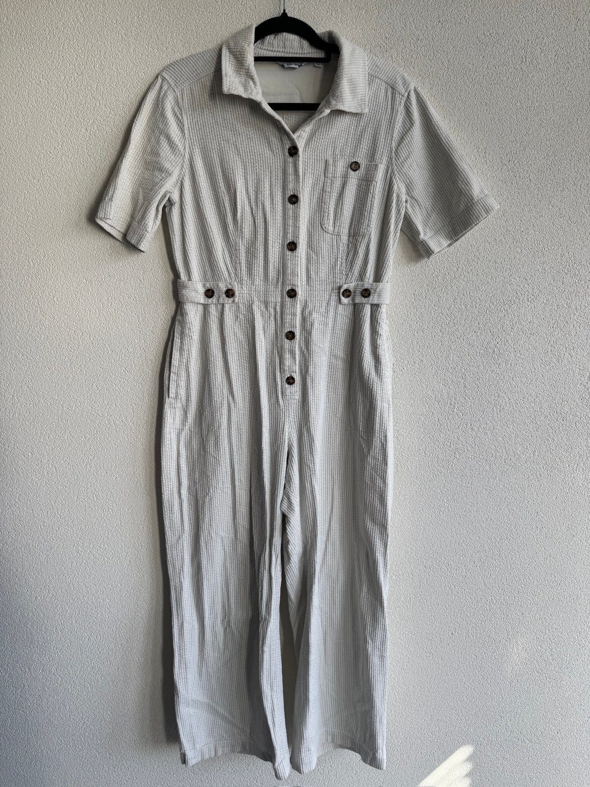 & Other Stories creme corduroy jumpsuit overall, & Other Stories, Beige, Maat 42/44 (L), & Other Stories