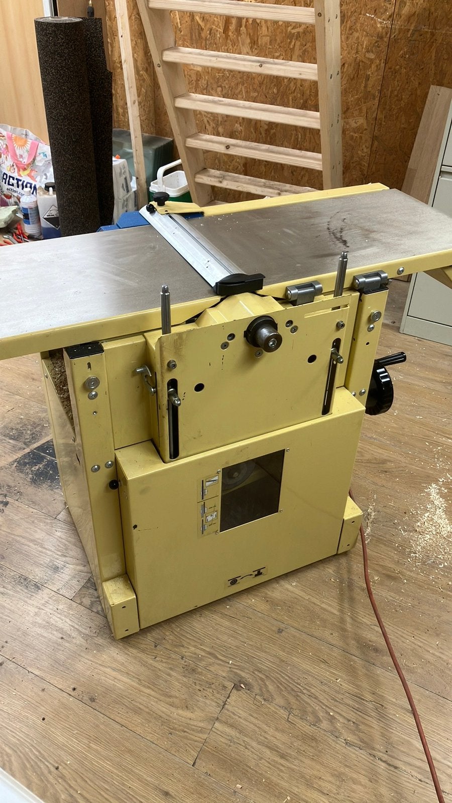 gezocht gevraagd,,zaag module voor scheppach hmc3200, Ophalen, Cirkelzaag, Zo goed als nieuw, 1200 watt of meer