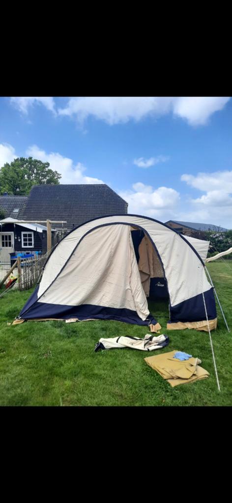 Obelink 6-persoons tent - Zo goed als nieuw, Ophalen of Verzenden, Zo goed als nieuw, Tot en met 6