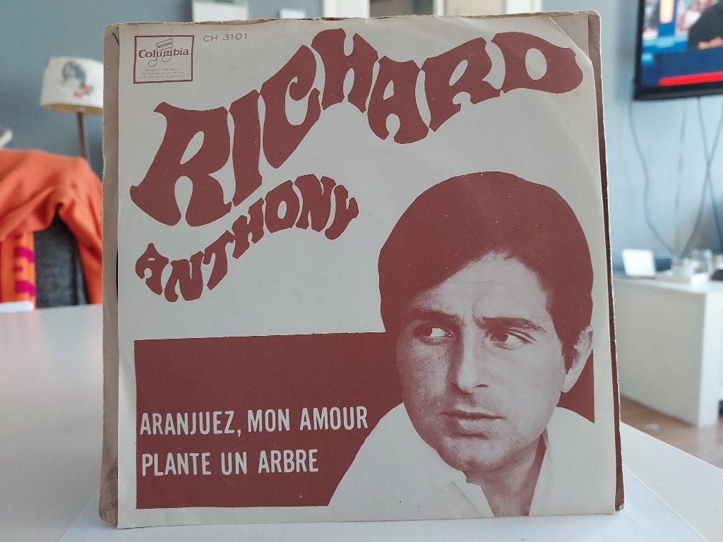7" Single Richard Anthony - Aranjuez, Mon Amour / Plante Un, Gebruikt, 7 inch, Ophalen of Verzenden, Pop