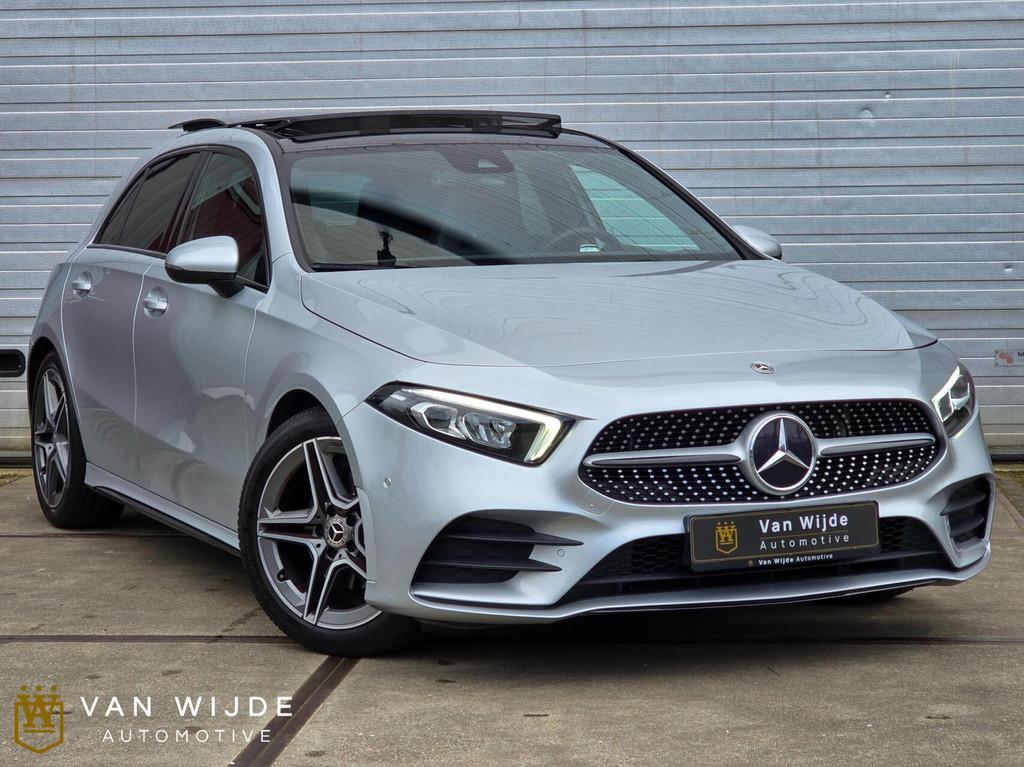 MERCEDES A-KLASSE 180 AMG |AUTOMAAT|PANO|CAMERA, Auto's, 136 pk, Gebruikt, 4 cilinders, Origineel Nederlands