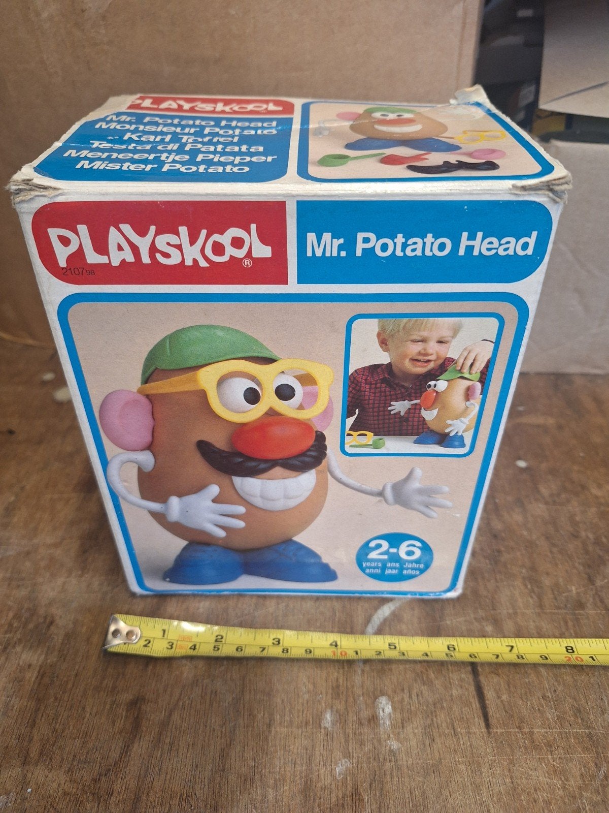 Vintage Mr. Potato Head Playskool 1983 - Compleet met doos, Ophalen of Verzenden