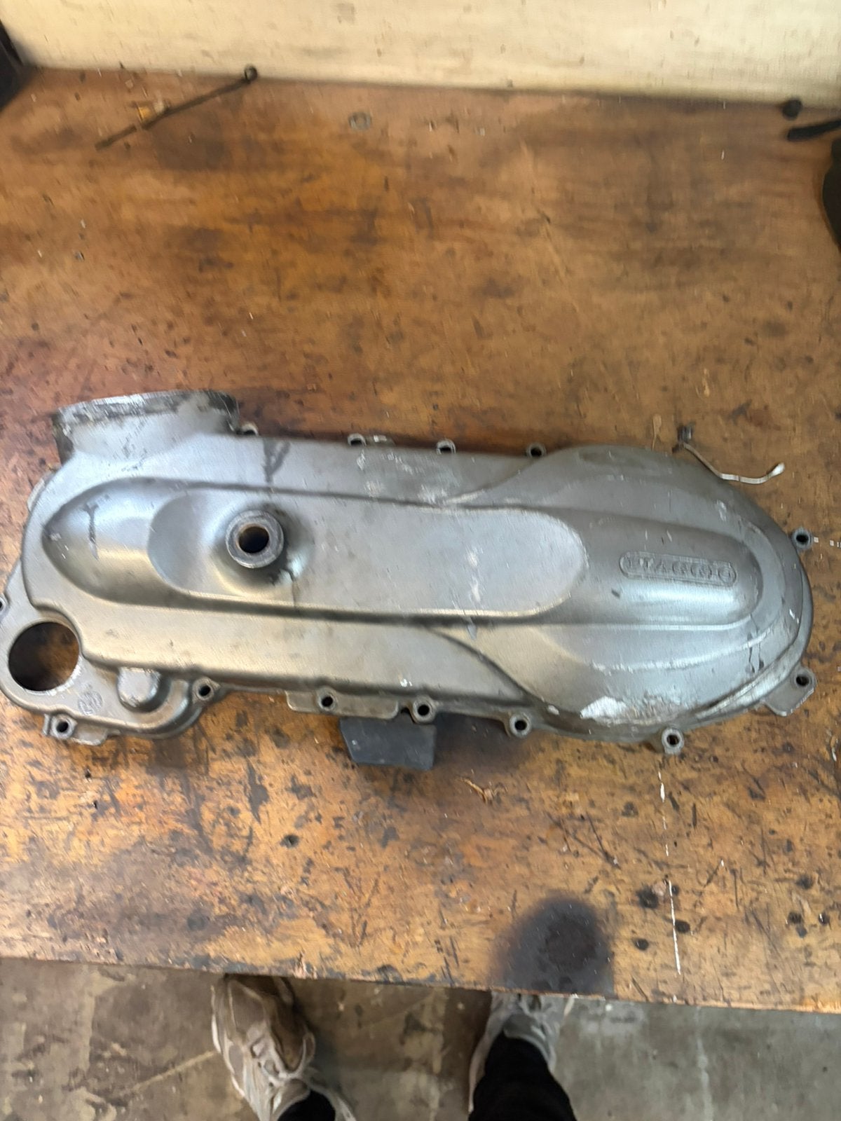 Piaggio skipper 125/180 carterkap, Fietsen en Brommers, Ophalen of Verzenden, Zo goed als nieuw, Blok, Piaggio