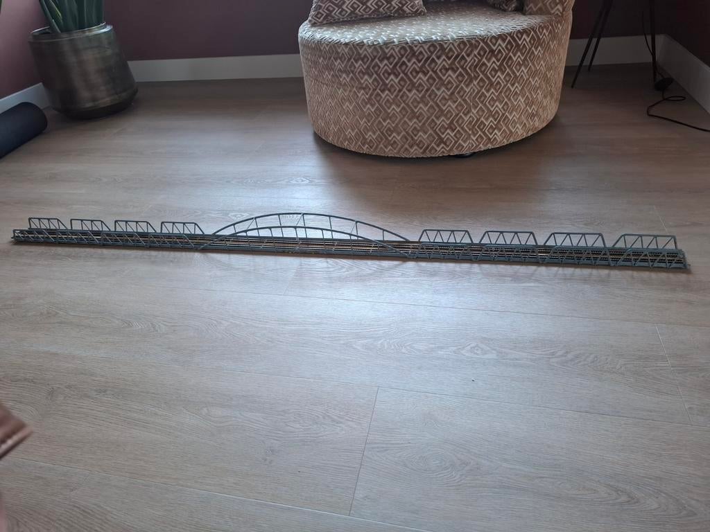 Spoor N Brug van ijzer: 187 cm lang, Gelijkstroom of Wisselstroom, Brug, Tunnel of Gebouw, Nvt, Nvt