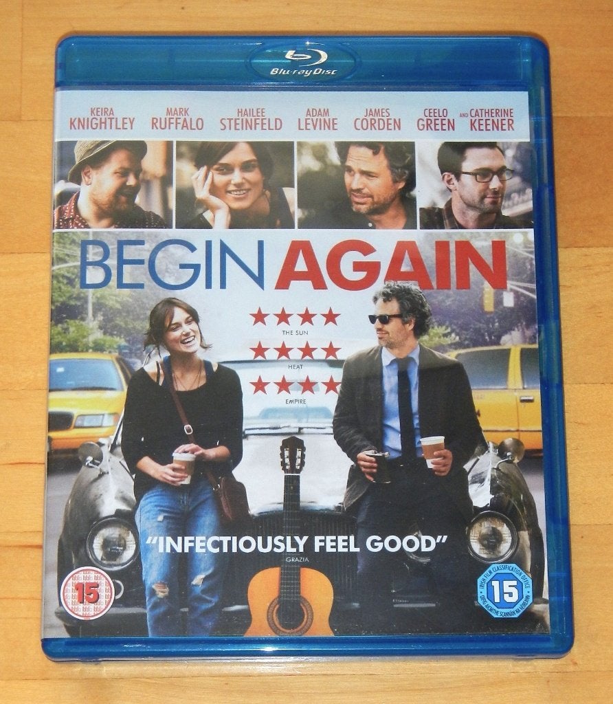 blu ray - Begin Again, Verzenden, Zo goed als nieuw