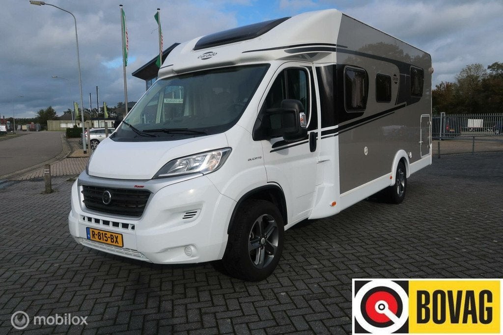 Capron T447 FIAT DUCATO 160PK,TREKHAAK,AIRCO,CAMERA,CRUISE, Caravans en Kamperen, Campers, Bedrijf, tot en met 4, Half-integraal