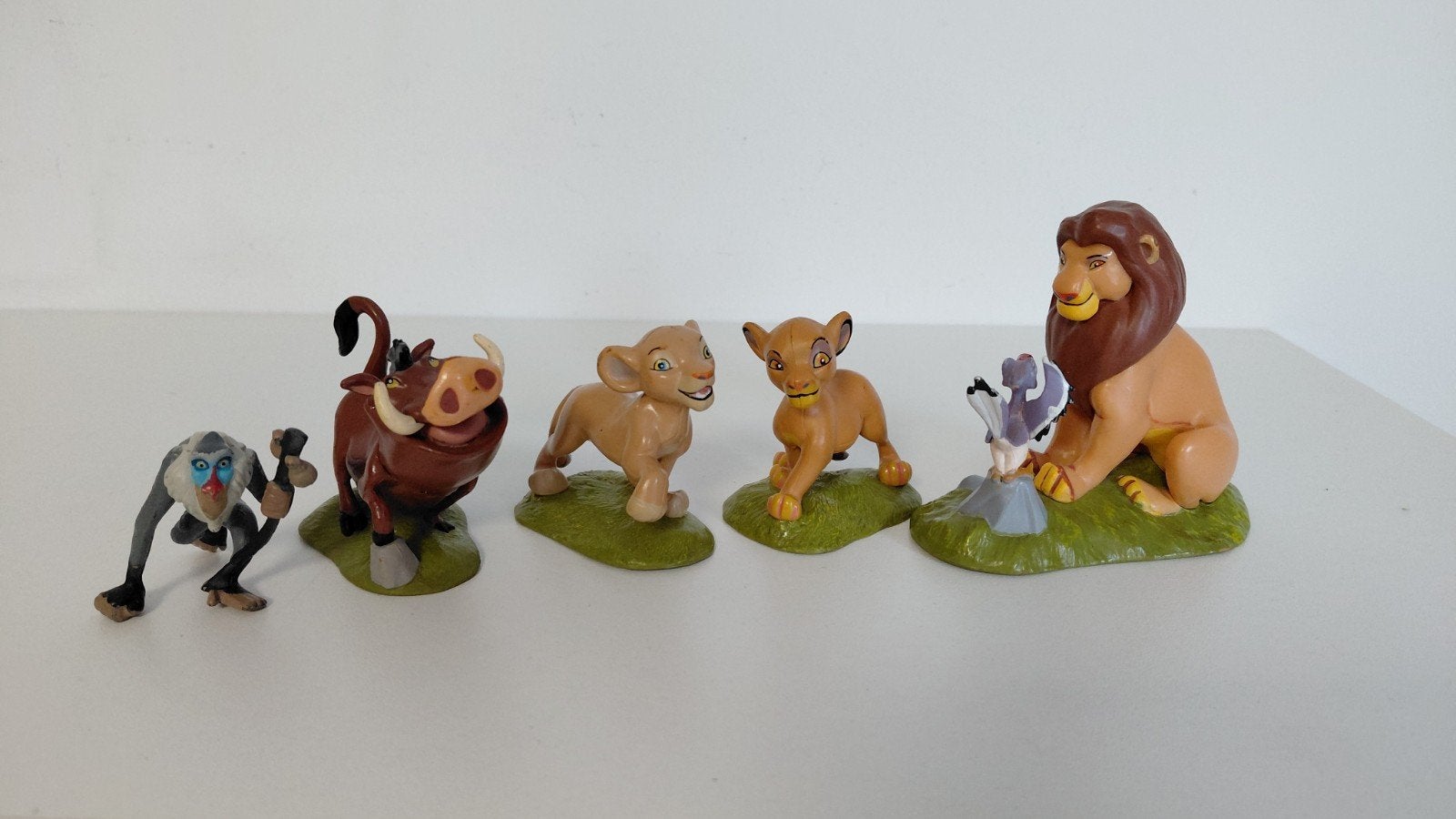 Lion king figuren Disney, Ophalen of Verzenden, Zo goed als nieuw