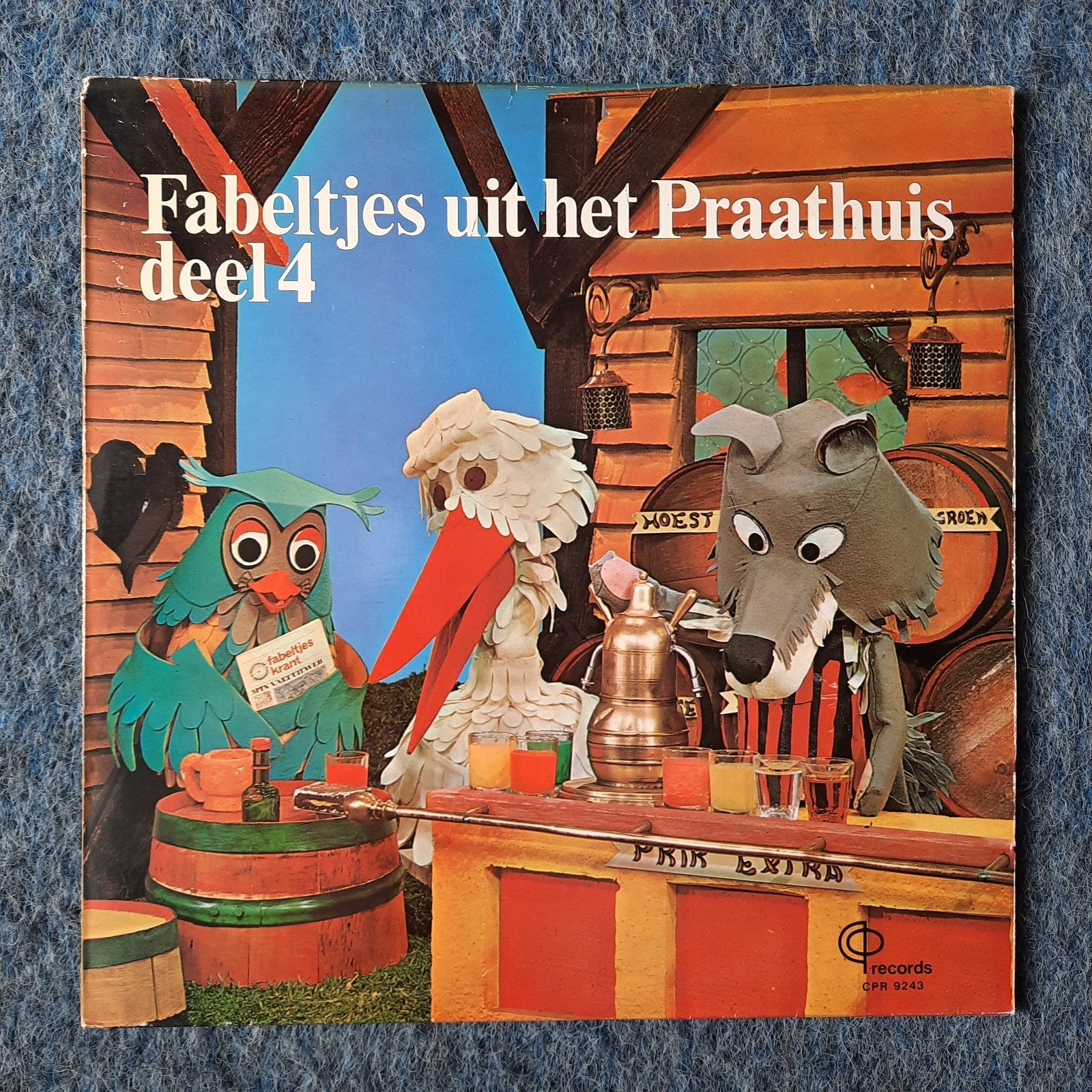 LP De Fabeltjeskrant - Fabeltjes Uit Het Praathuis Deel 4, LP, Gebruikt, Ophalen of Verzenden, 12 inch