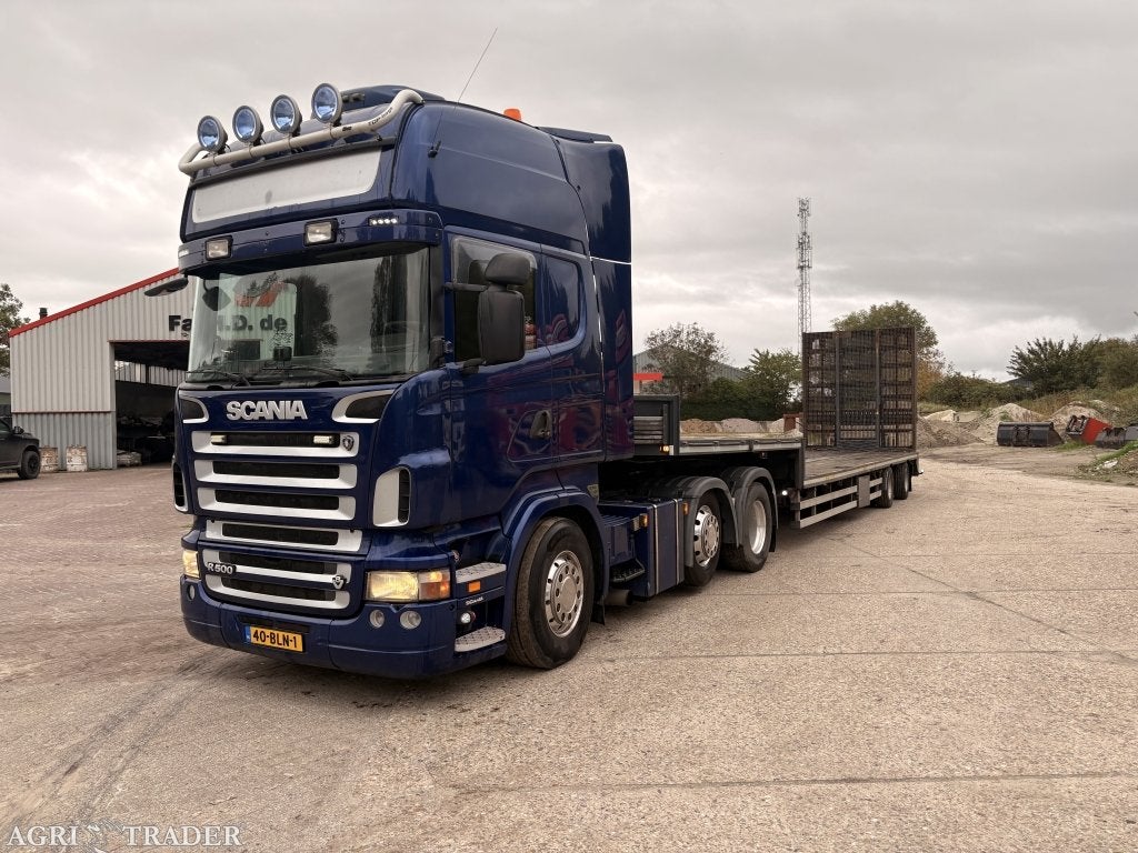 Scania R500 met dieplader, Auto's, Te koop