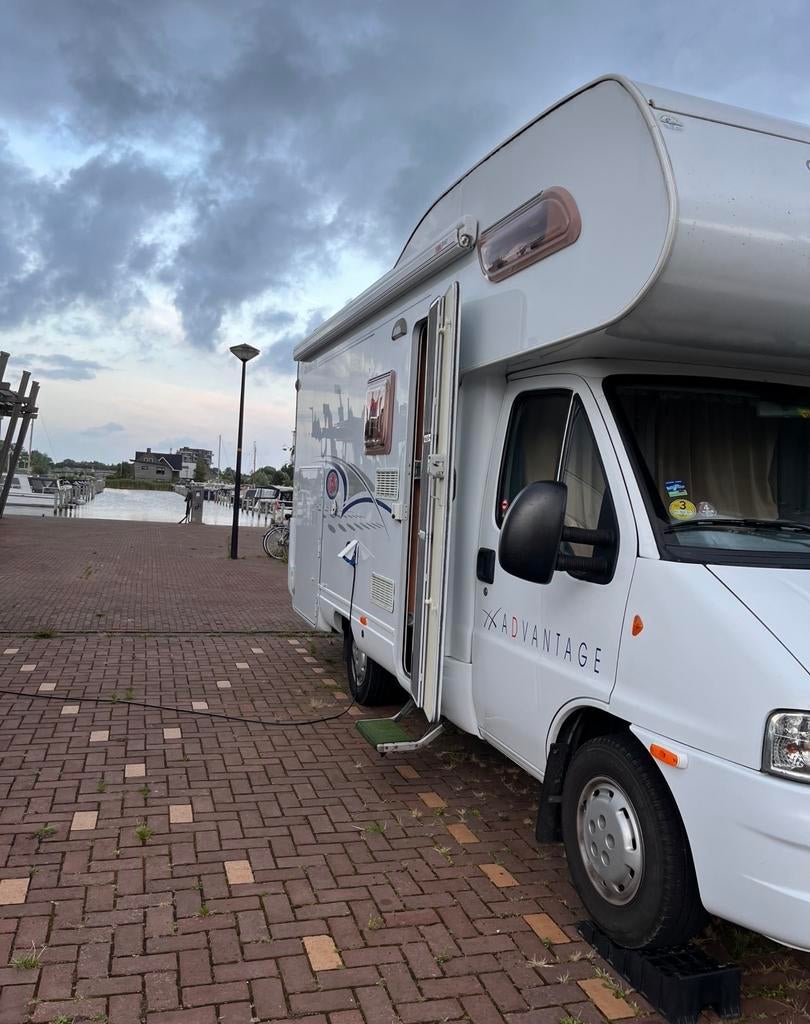 Fiat Ducato Dethleffs Advantage A5881 oven / airco / camera, Alkoof, Ringverwarming, Fiat, Particulier