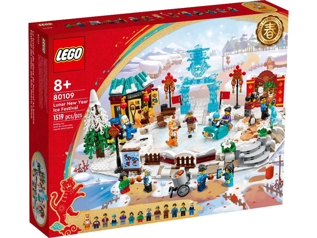 Lego Diversen 80109 IJsfestival tijdens Chinees nieuwjaar, Kinderen en Baby's, Speelgoed | Duplo en Lego, Ophalen of Verzenden