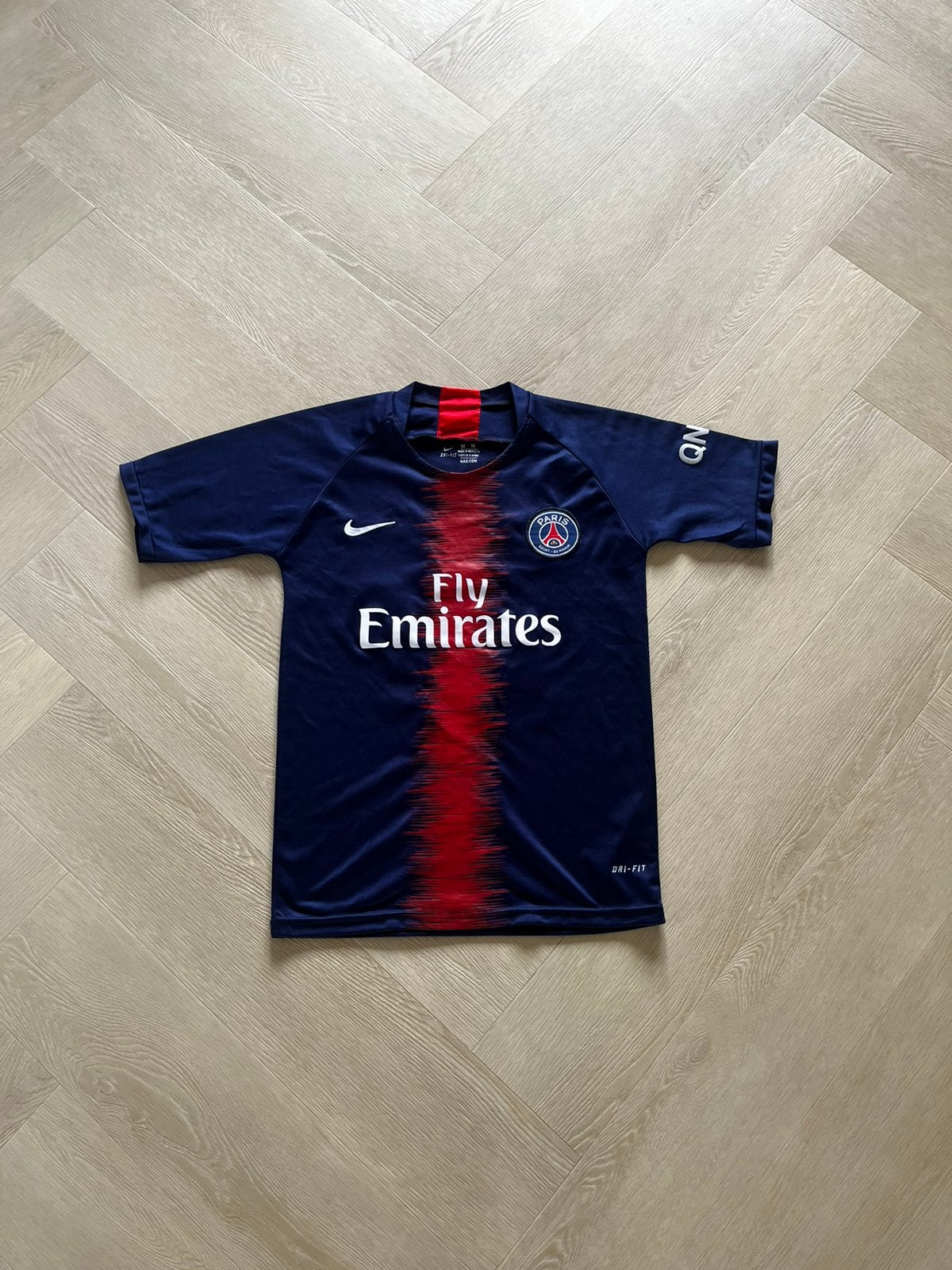 Paris Saint-Germain shirt.   Maat M, Maat M, Verzenden, Gebruikt, Shirt