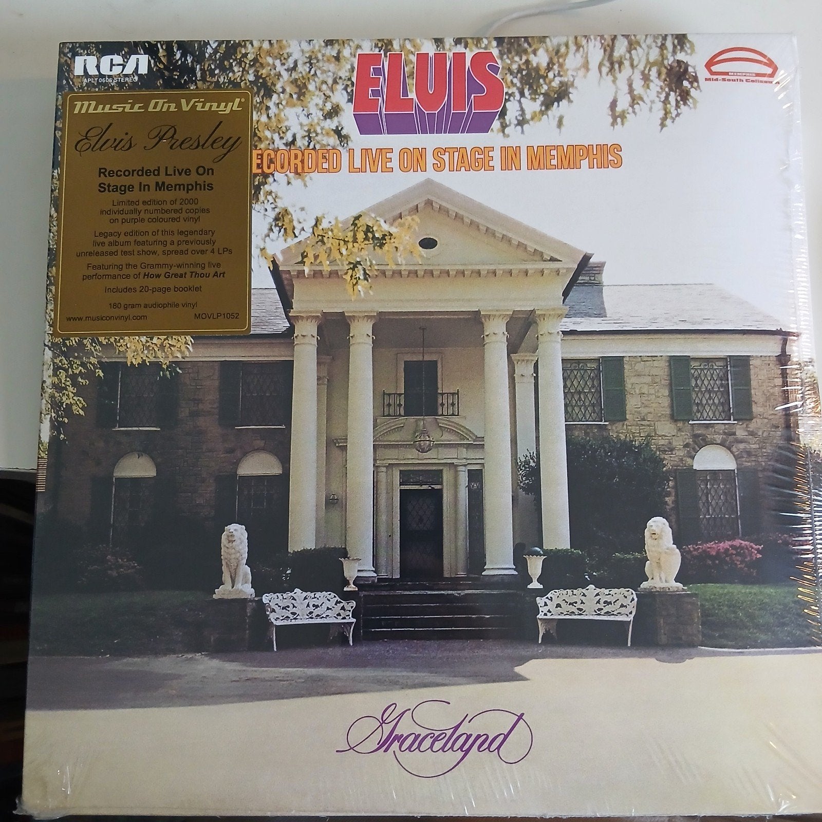 Elvis Presley - Recorded Live On Stage In Memphis (4LP), Pop, Ophalen of Verzenden, 12 inch, Nieuw in verpakking