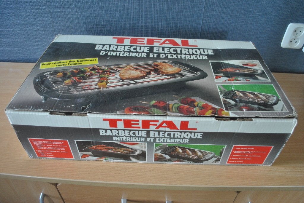 Tefal elektrische BBQ, Tuin en Terras, Ophalen of Verzenden, Zo goed als nieuw, TEFAL