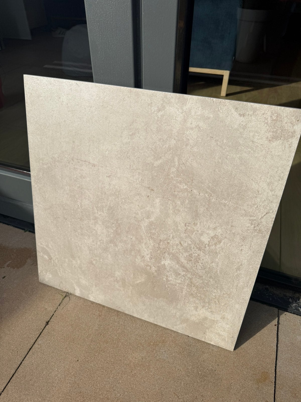 7 stuks 60x60cm Grespania keramiek tegels, Ophalen, 60 cm of meer, Nieuw, Minder dan 5 m²
