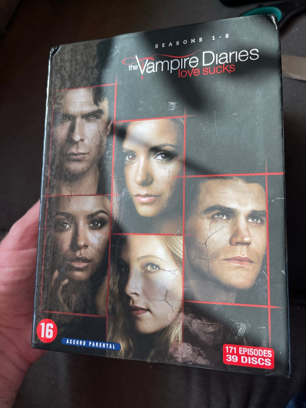The Vampire Diaries - Complete Serie Seizoen 1-8 (DVD), Gebruikt, Vanaf 16 jaar, Nederlands, Drama