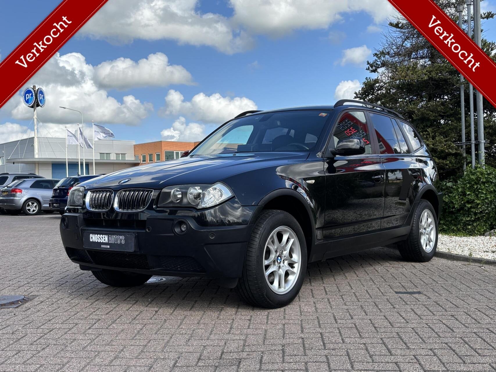 BMW X3 2.5i Executive AUT, Leer, Carplay, Trekhaak!, Automaat, Zwart, Parkeersensor, Zwart