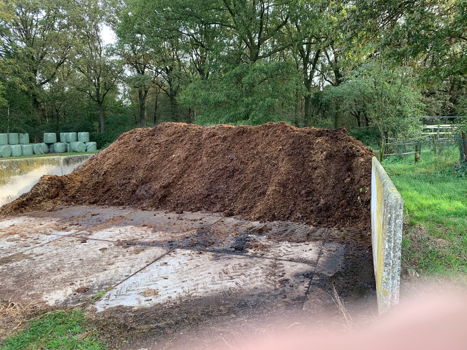Paardenmest gratis, Ophalen, Mest