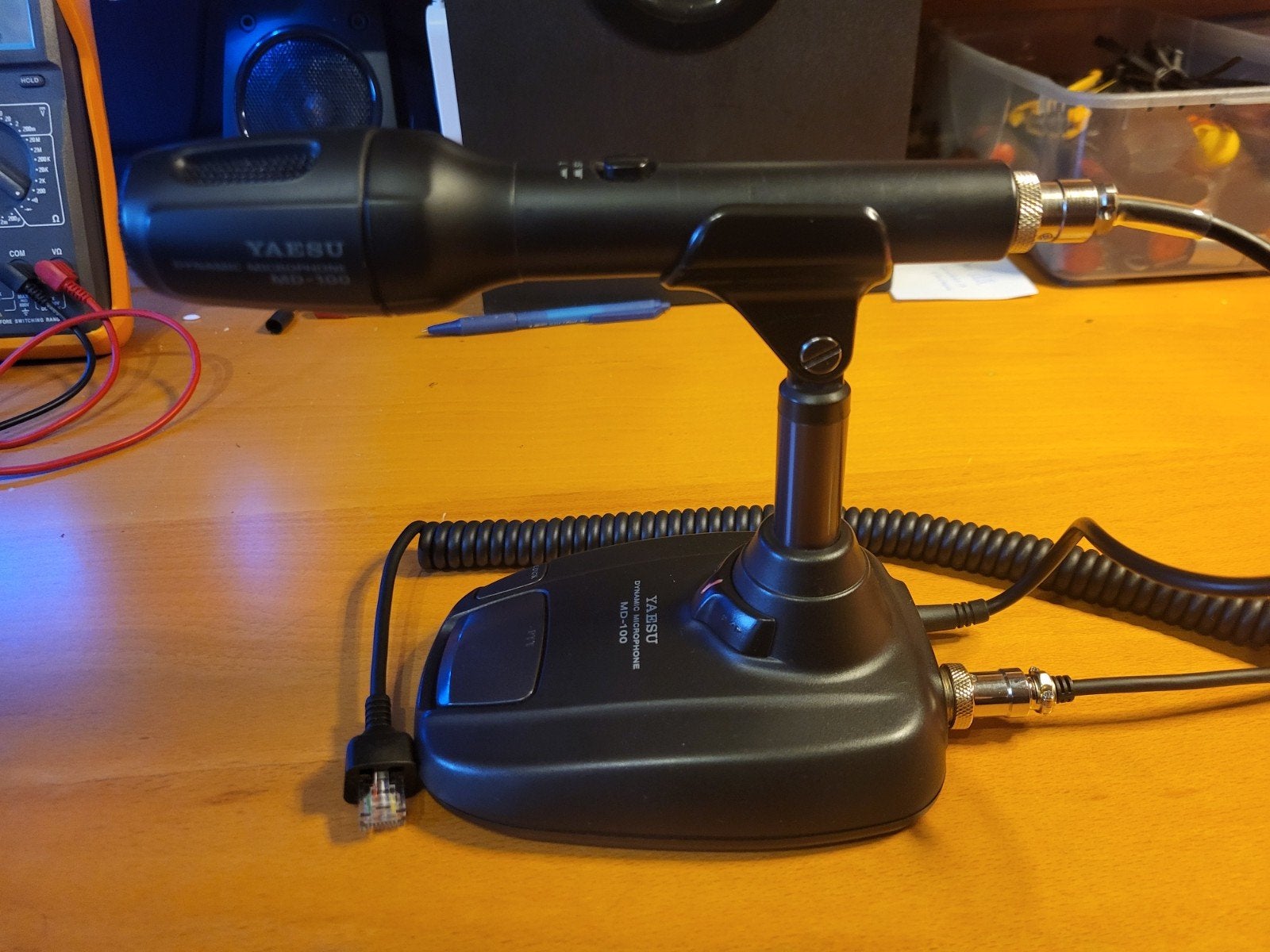 yaesu md 100 deskmike, Ophalen of Verzenden, Zo goed als nieuw