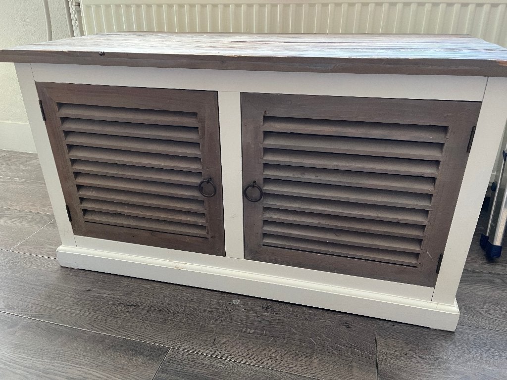 Laag kastje van Xenos moet weg !!!, Ophalen, Gebruikt, 50 tot 100 cm, 25 tot 50 cm