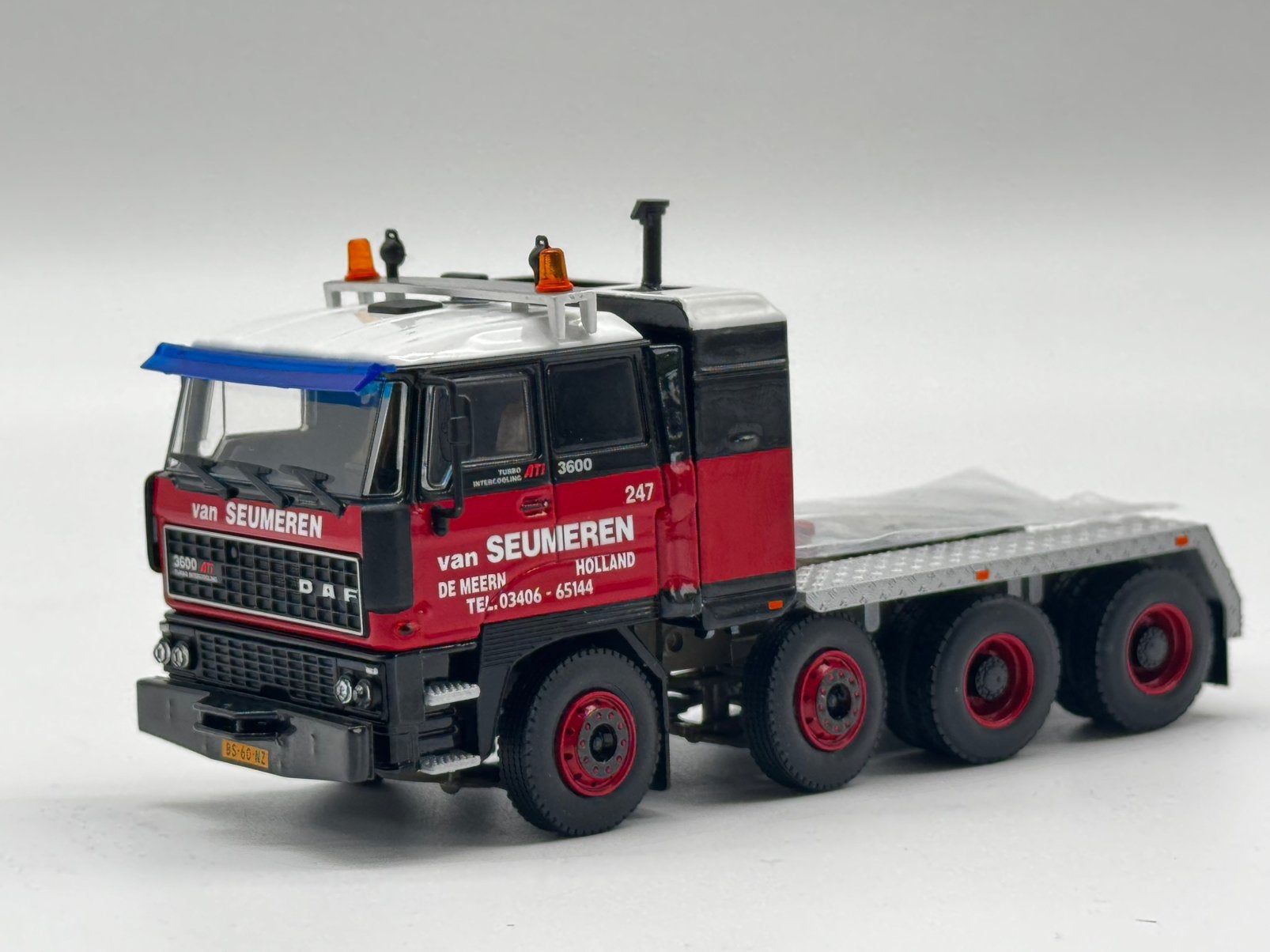 WSI DAF 3600 8x4 van SEUMEREN, Hobby en Vrije tijd, Modelauto's | 1:50, ., Nieuw, Ophalen of Verzenden, .