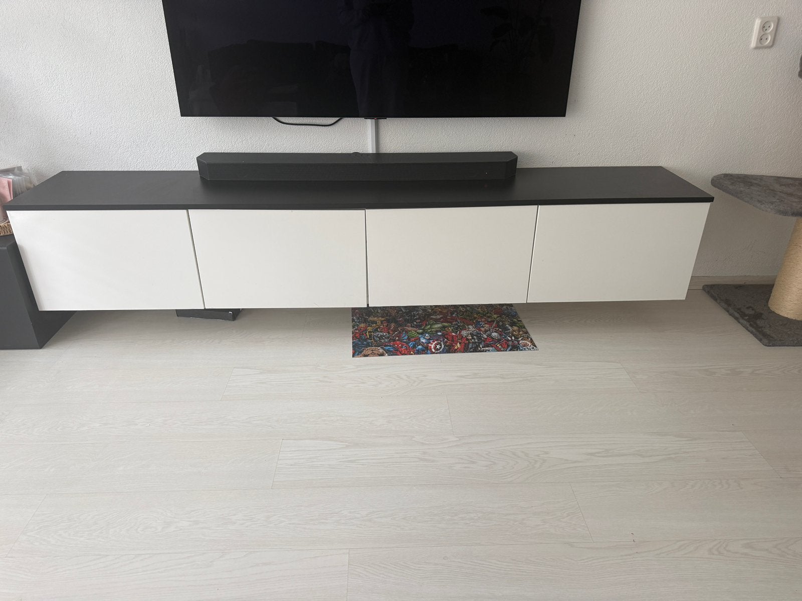 Tv meubel, Huis en Inrichting, Kasten | Televisiemeubels, Ophalen, Zo goed als nieuw, 25 tot 50 cm, Minder dan 100 cm