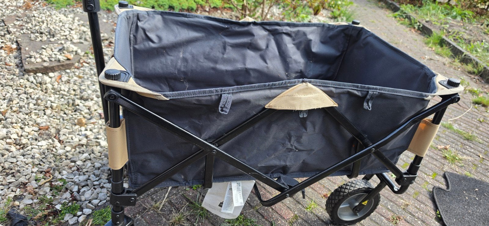 Opvouwbare bolderkar Quechua - Ideaal voor uitjes, Caravans en Kamperen, Ophalen of Verzenden, Opvouwbaar, Zo goed als nieuw