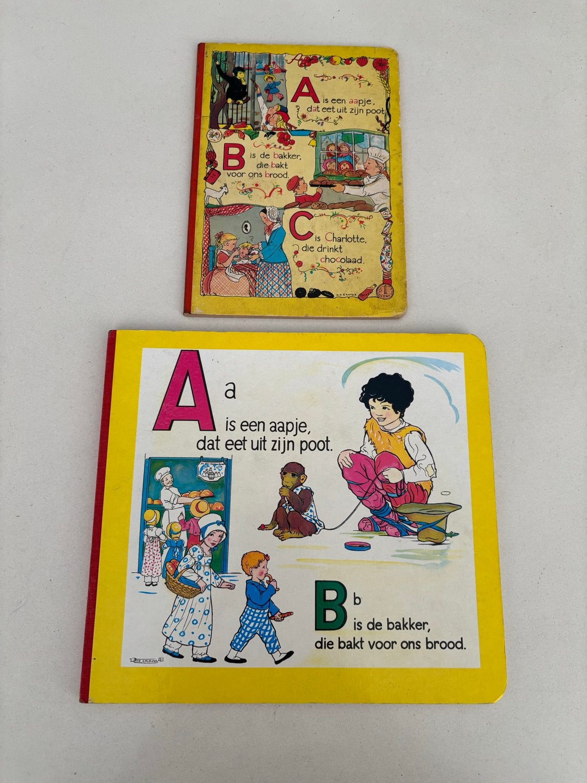 Vintage ABC Boekjes - Rie Cramer & Mulder Holland set!, Boeken, Ophalen of Verzenden, Gelezen, Fictie algemeen