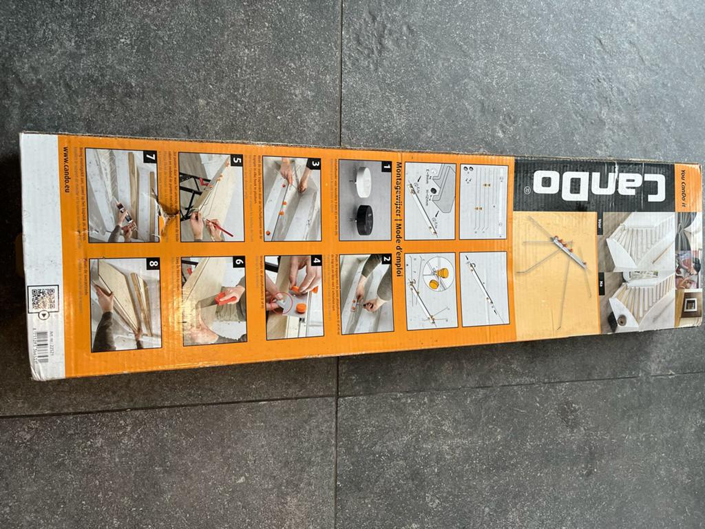 Trap-spin voor traprenovatie, merk Cando, Ophalen, Gebruikt