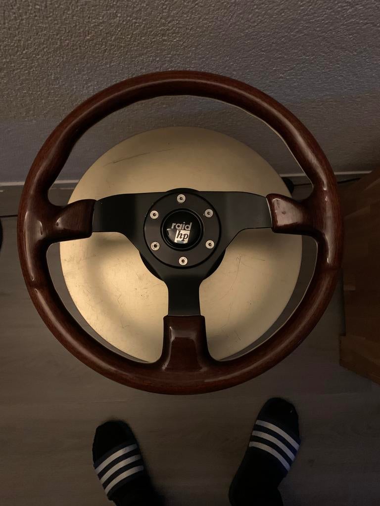 Houten stuur oldtimer, Auto-onderdelen, Besturing, Ophalen of Verzenden