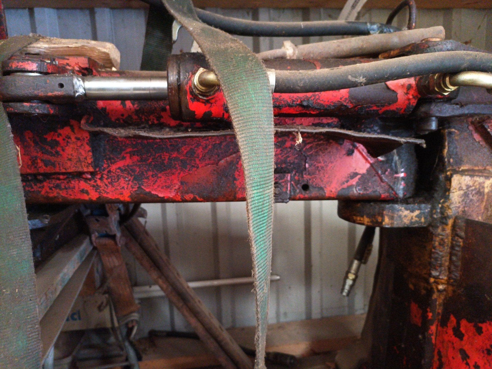 Gebruikte houtgrijper/houtklem voor tractor, Ophalen of Verzenden