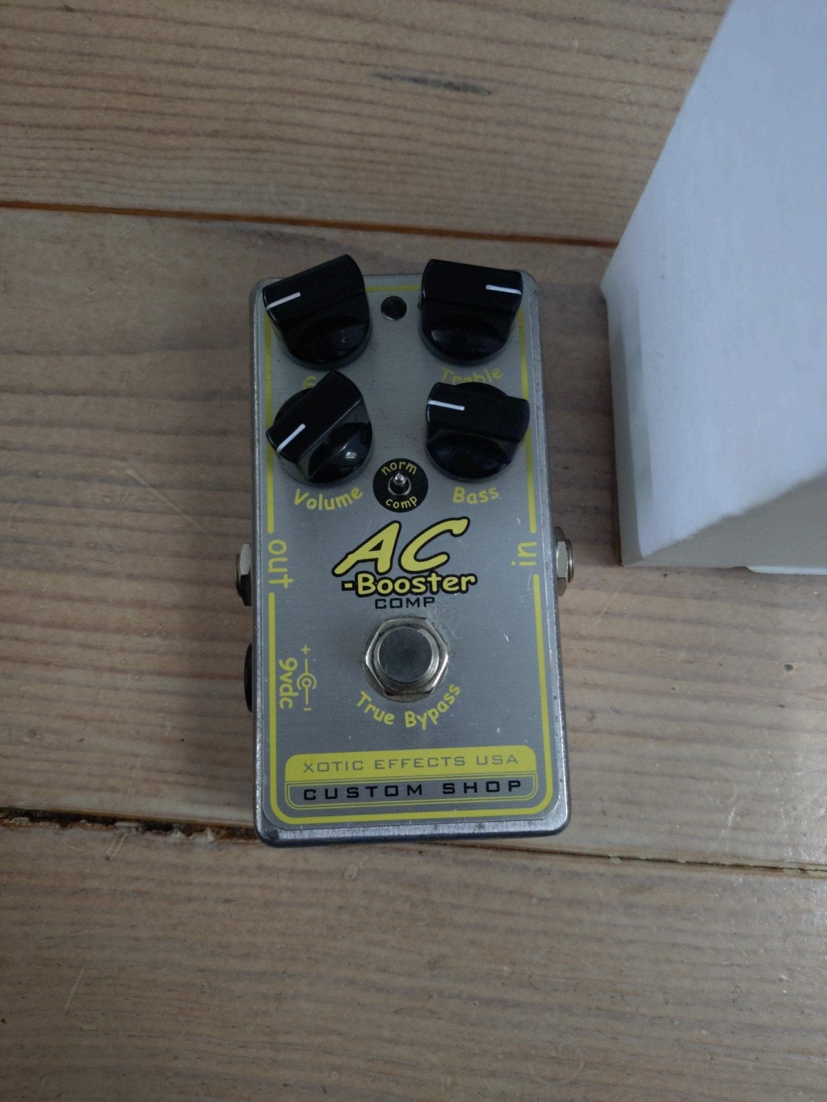 Xotic Effects AC-Booster Comp Custom Shop Gitaarpedaal, Muziek en Instrumenten, Ophalen of Verzenden, Zo goed als nieuw, Distortion, Overdrive of Fuzz