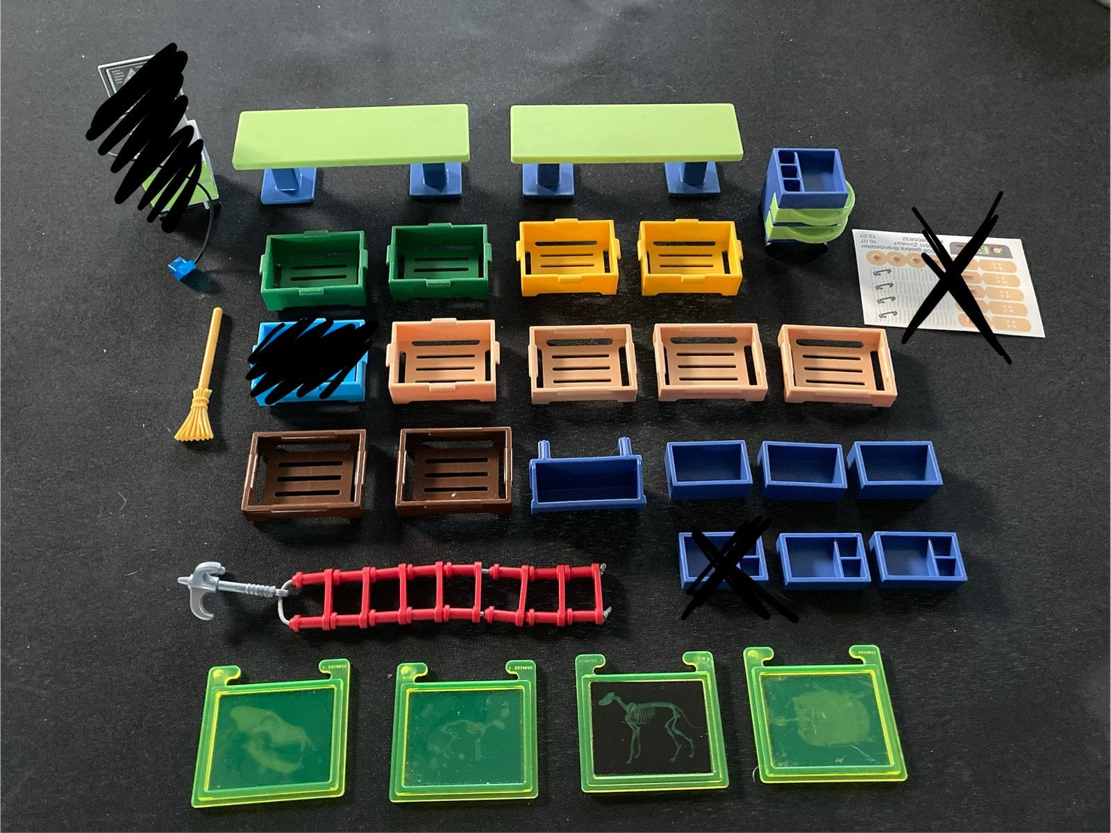 Playmobil röntgenfoto’s ed.., Ophalen of Verzenden, Zo goed als nieuw