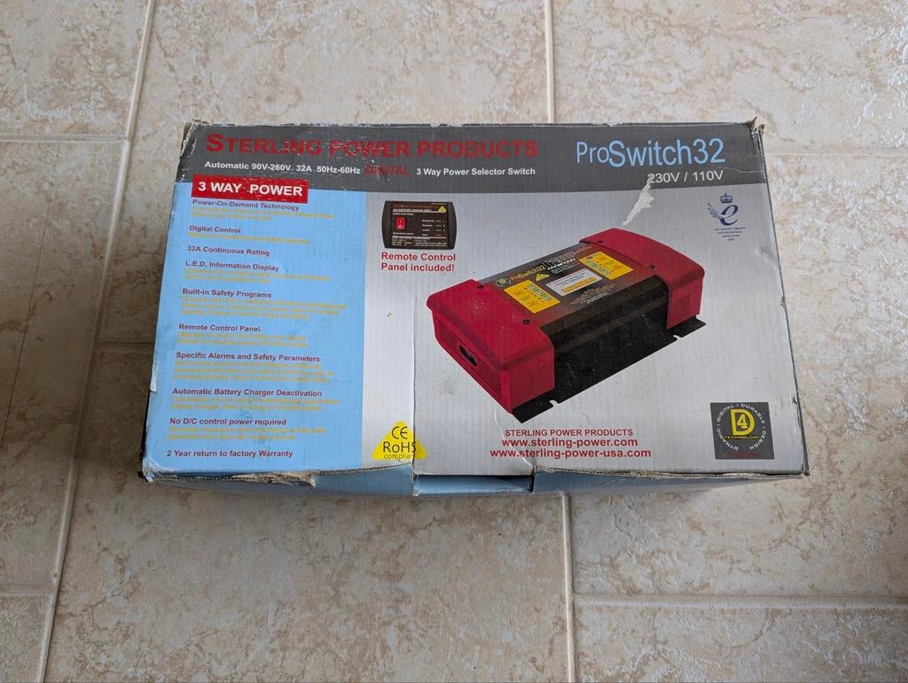 Sterling Power AC Automatic Crossover Switch 32A, Ophalen of Verzenden, Overige typen