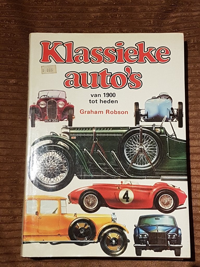 Klassieke auto's boek, Ophalen of Verzenden, Zo goed als nieuw, Algemeen