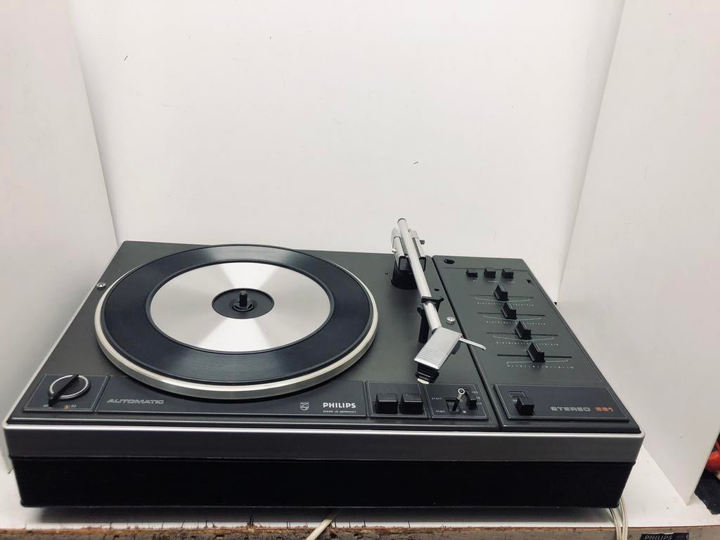 Platenspeler Philips type 661 automatic wisselaar, Ophalen of Verzenden, Zo goed als nieuw, Philips