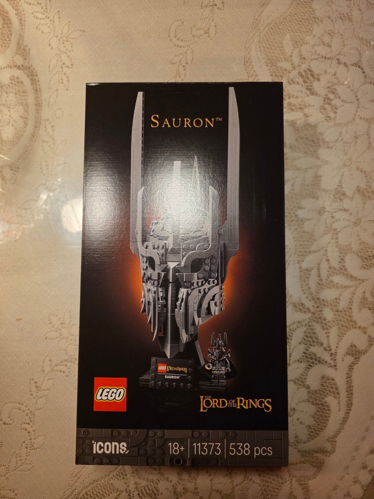 LEGO ICONS Lord of the Rings Sauron 11373 Nieuw in doos, Ophalen of Verzenden, Nieuw