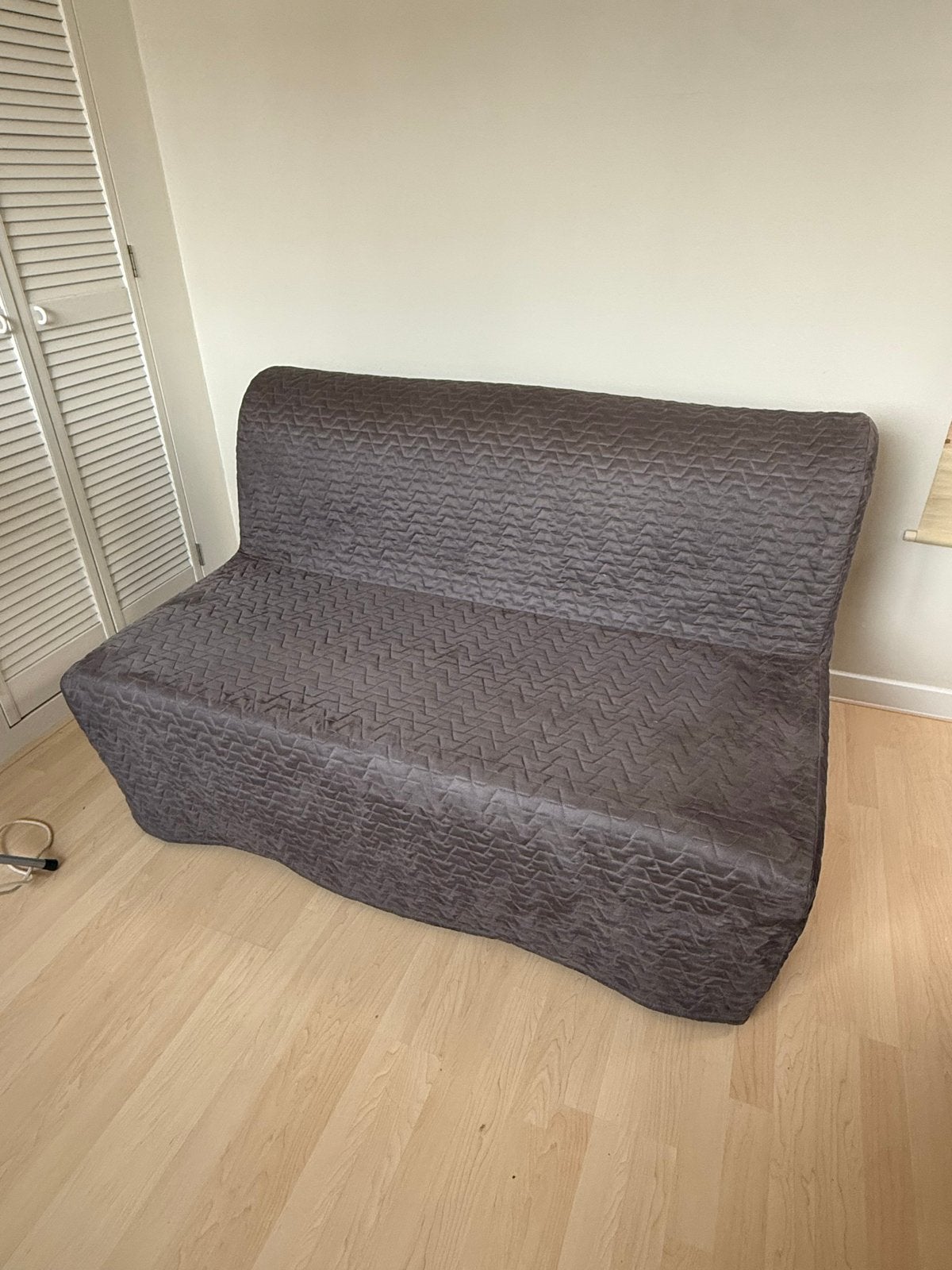 IKEA Lycksele hoes voor 2-zits slaapbank (grijs), Huis en Inrichting, Slaapkamer | Slaapbanken, Gebruikt, Verzenden, Tweepersoons