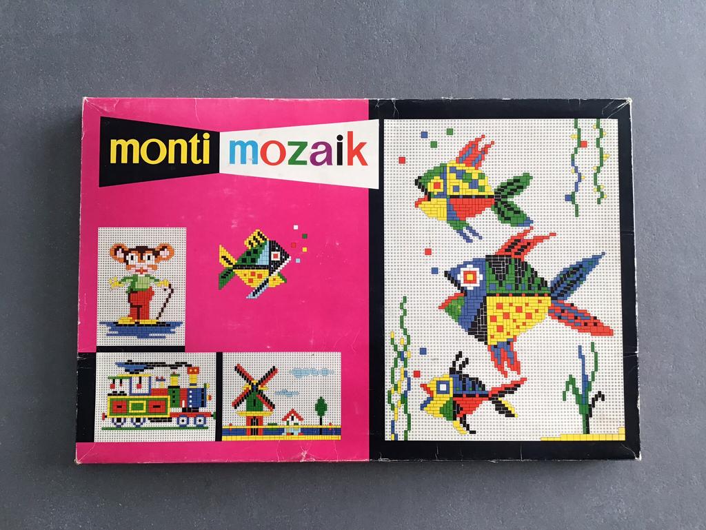 Monti Mozaik, grote doos, Ophalen of Verzenden, Gebruikt