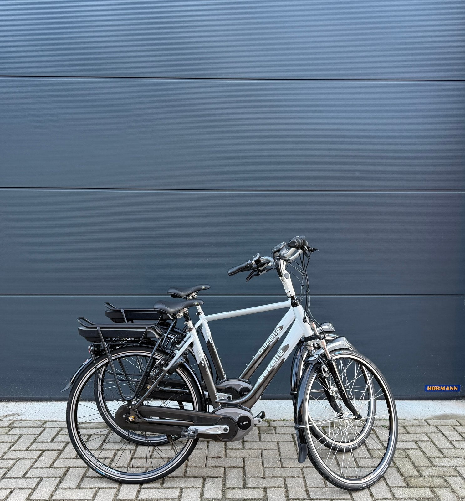 Set Gazelle Orange middenmotor elektrische fiets 400WH, Fietsen en Brommers, 51 tot 55 cm, Ophalen, Zo goed als nieuw, Gazelle