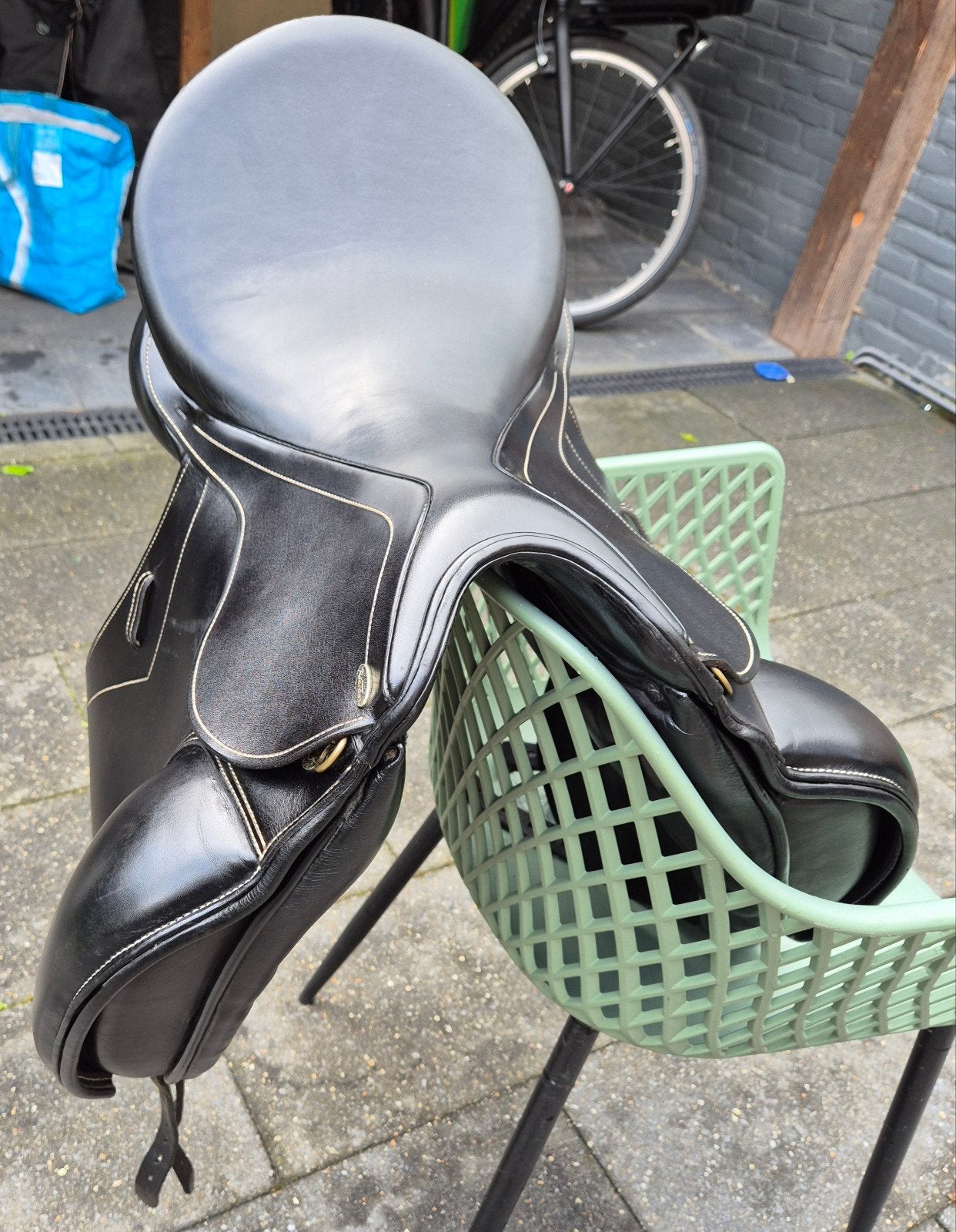 Kentaur Elektra Dressuurzadel 17,5" – Boommaat 2 (Medium), Ophalen, Zo goed als nieuw, Dressuur