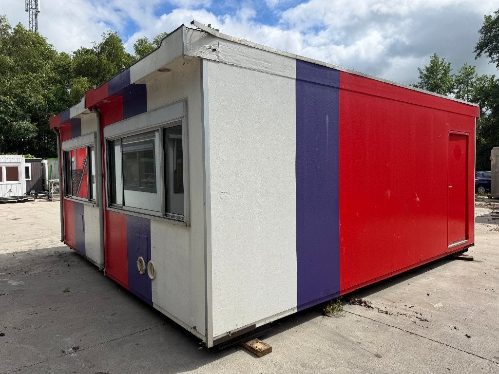 Houten koppelunit bouwkeet unit keet 66 SK 11&12, Ophalen of Verzenden