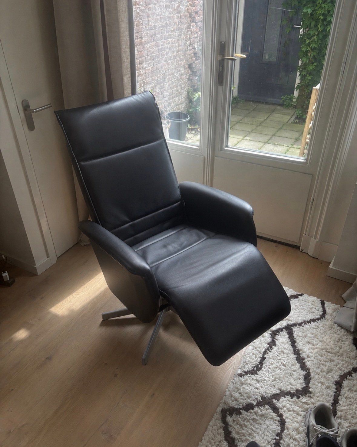 Massagestoel fauteuil verstelbaar met voetensteun, Ophalen of Verzenden, Nieuw, 75 tot 100 cm, 50 tot 75 cm
