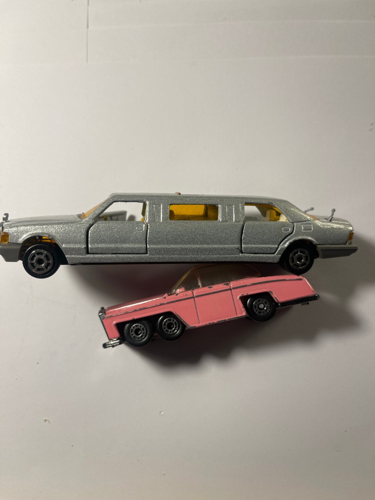 Thunderbirds Fab 1 & Mercedes Limousine 1992 (Majorette), Ophalen of Verzenden, Gebruikt